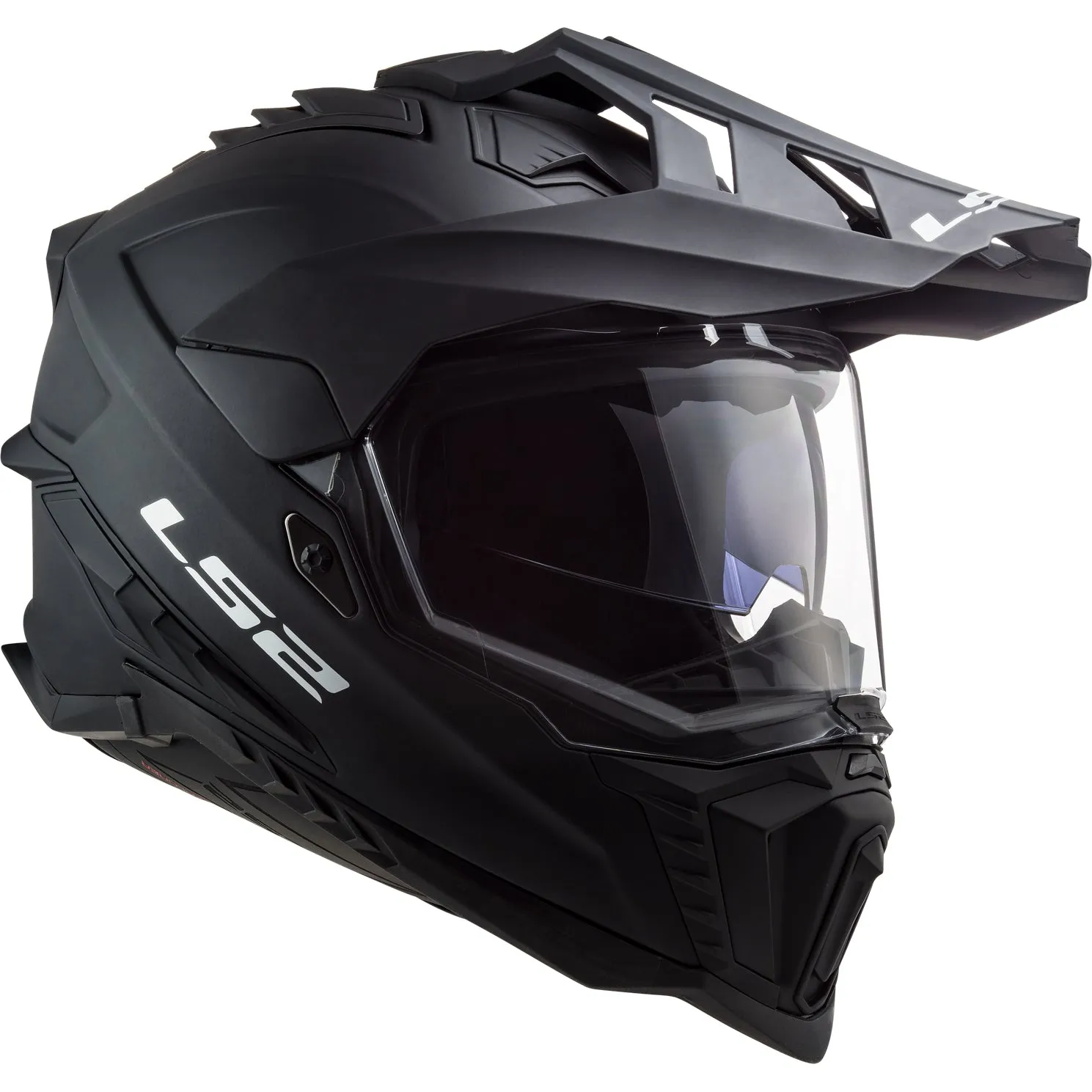 LS2 Helmets Explorer XT Solid Motorcycle Dual Sport Helmet