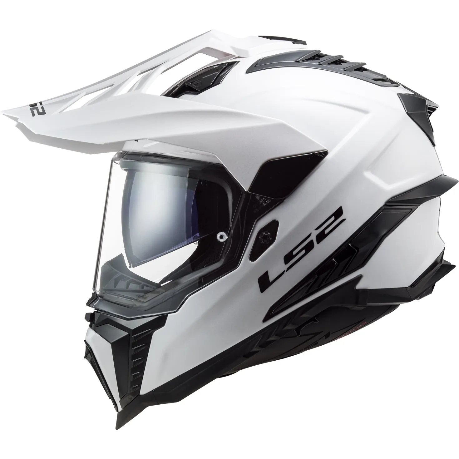 LS2 Helmets Explorer XT Solid Motorcycle Dual Sport Helmet