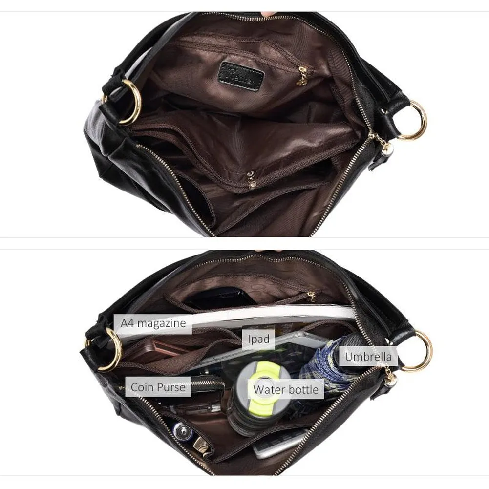 <bold>Hobo / Shoulder Bag  <br>Vegan-Leather