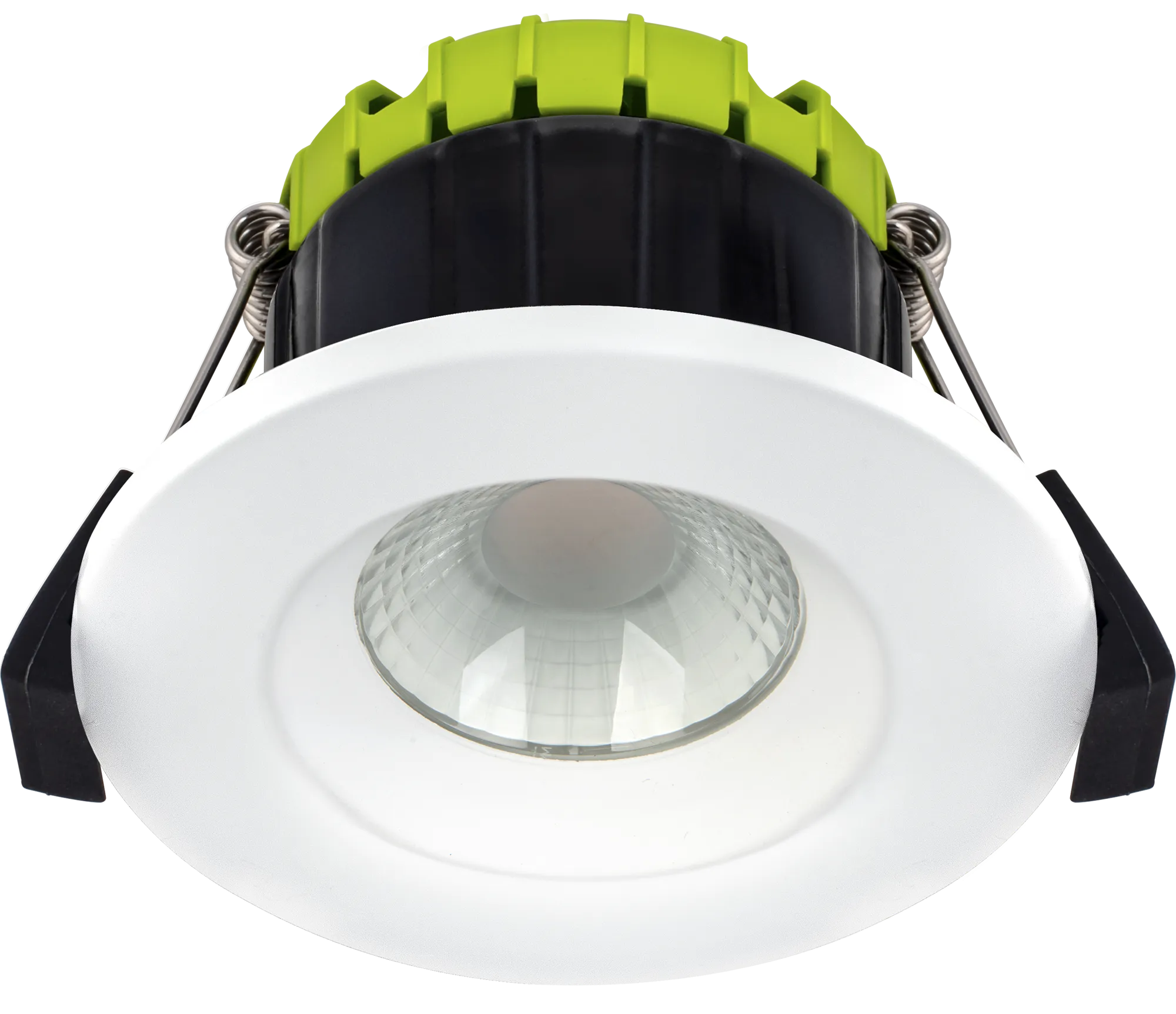Luceco EFCB40W40 FType Regressed 4W Dimmable Cool White 4000K IP65 Fire Rated LED Downlight - White
