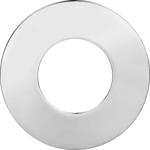 Luceco EFCFBZPC FType Compact Bezel Accessory Flat - Polished Chrome