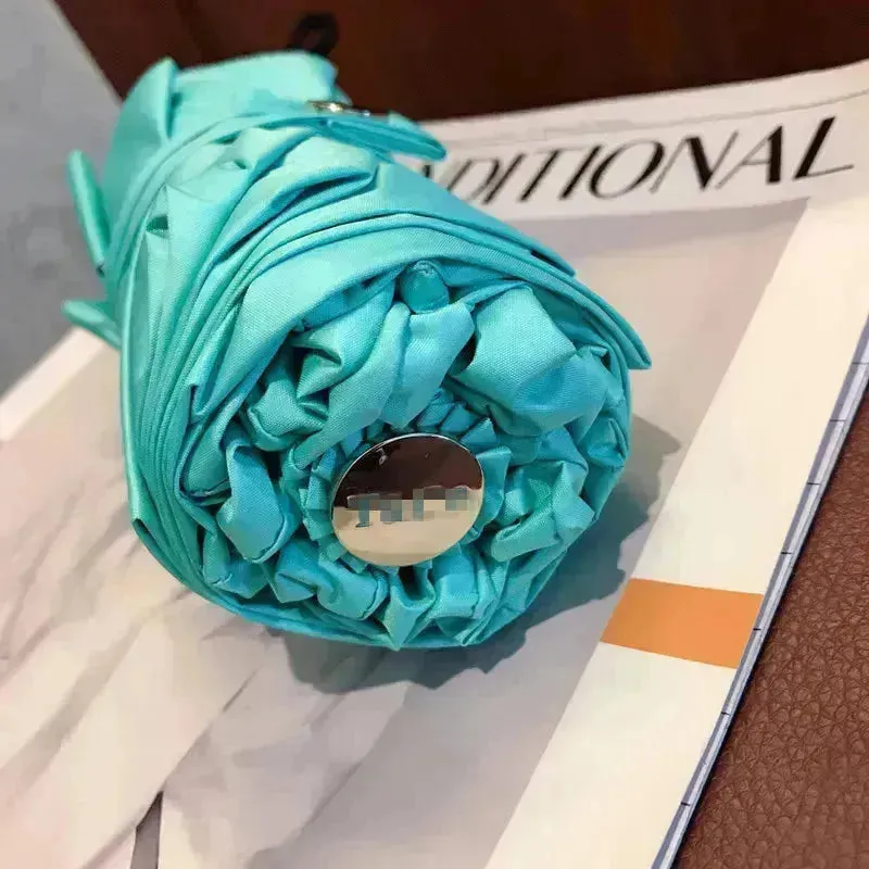 Luxe Tiff Tri-Fold Umbrella