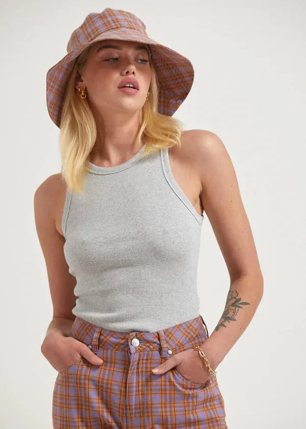 Lydia Hemp Ribbed Singlet