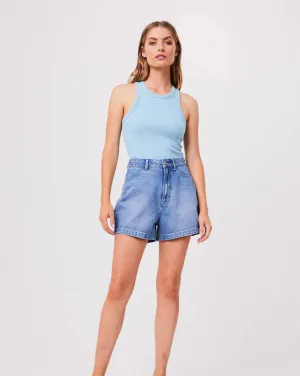 Lydia Hemp Ribbed Singlet