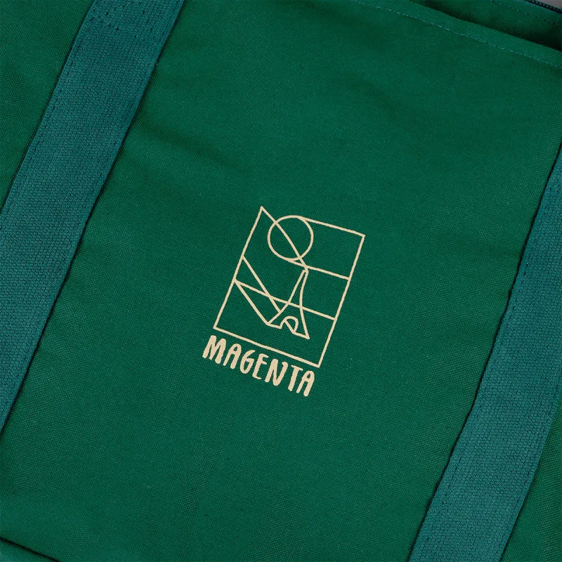 Magenta Besace Bag - Green