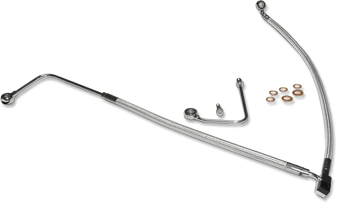 Magnum 37013 Sterling Chromite II Designer Series Front Lower Brake Line Kit