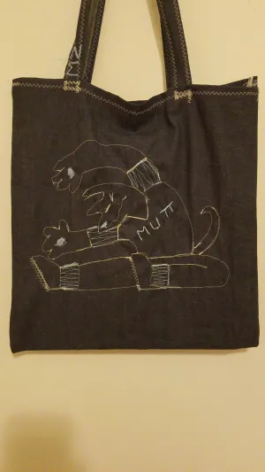 Mark Zubrovich, "Doggy Bag, Blue"