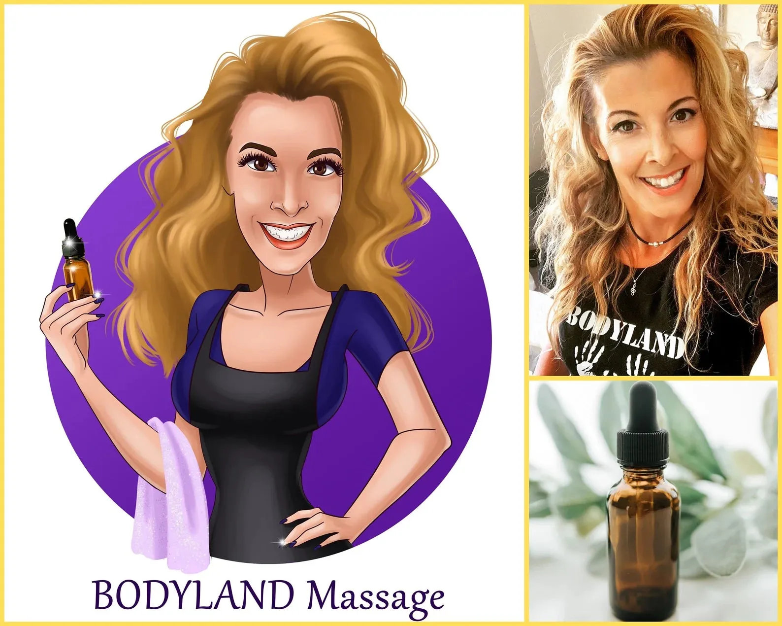 Massage Therapist Logo