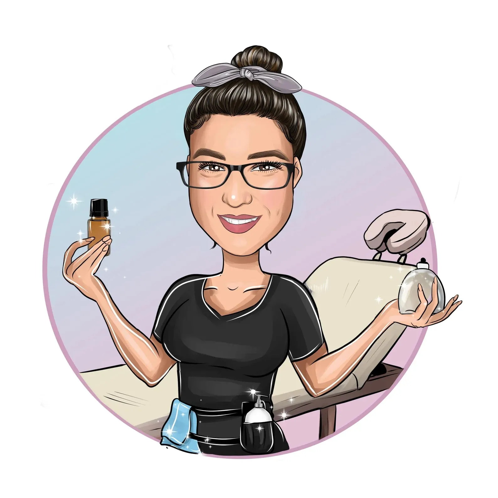 Massage Therapist Logo