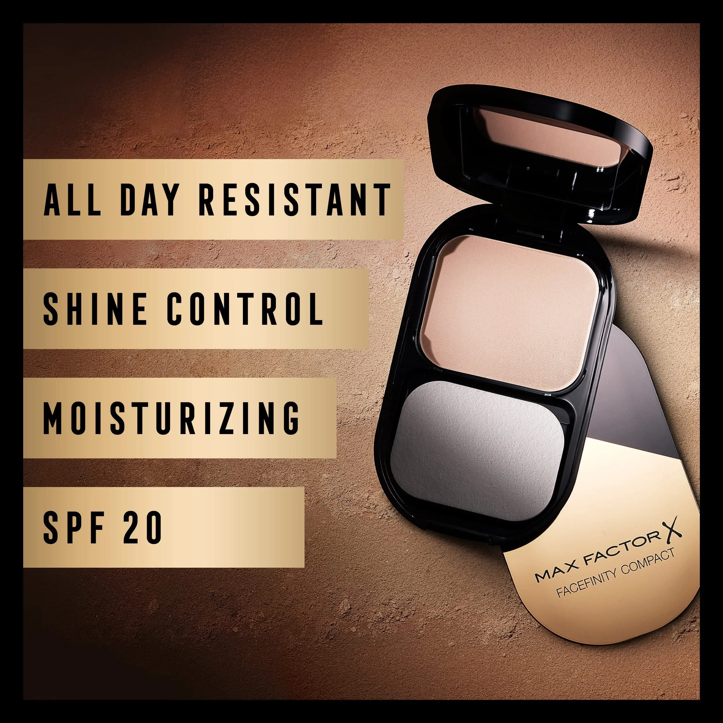 Max Factor facefinity compact foundation spf20