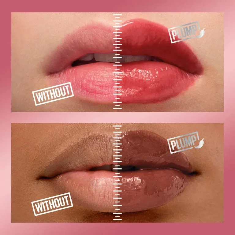 Maybelline Lifter Plump Lip Plumping Gloss 001 - Blush Blaze