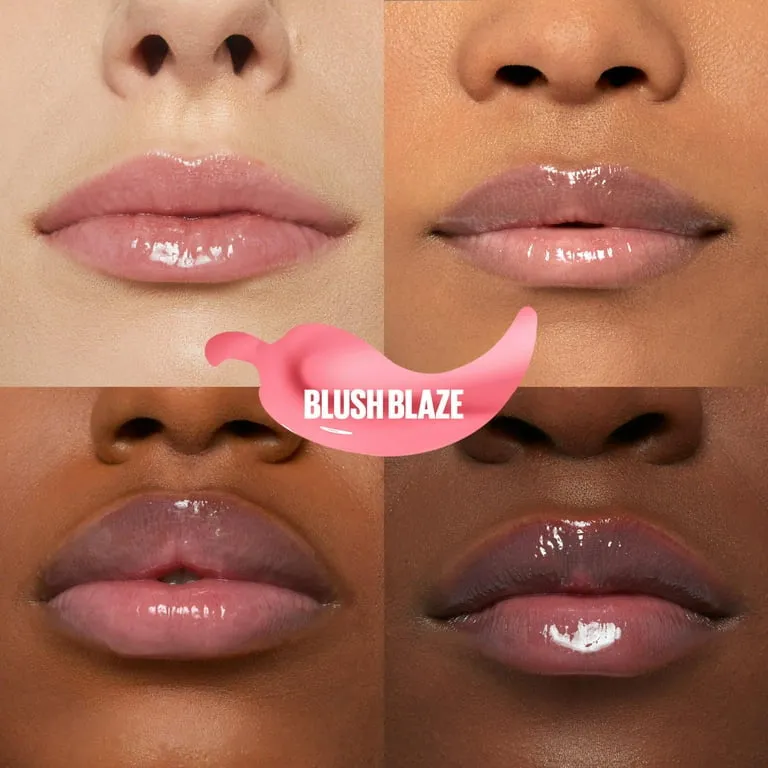 Maybelline Lifter Plump Lip Plumping Gloss 001 - Blush Blaze