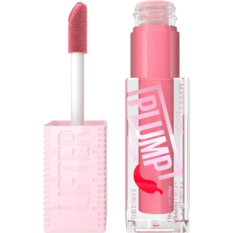 Maybelline Lifter Plump Lip Plumping Gloss 001 - Blush Blaze