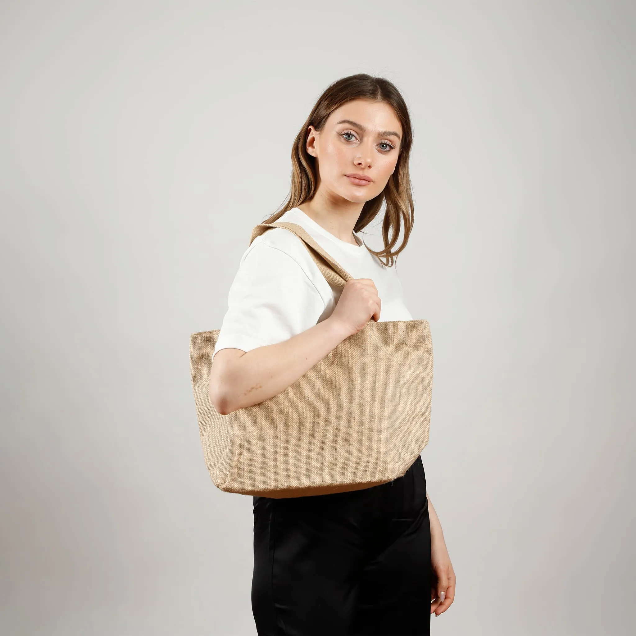 Medium Versatile Jute Tote