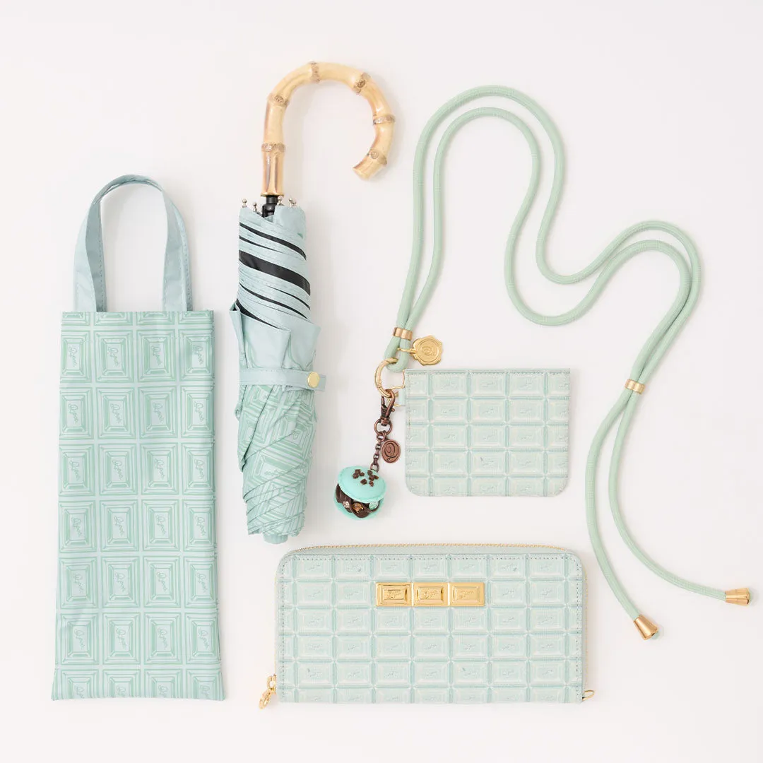 Melty Mint Chocolate Folding Umbrella【Japan Jewelry】