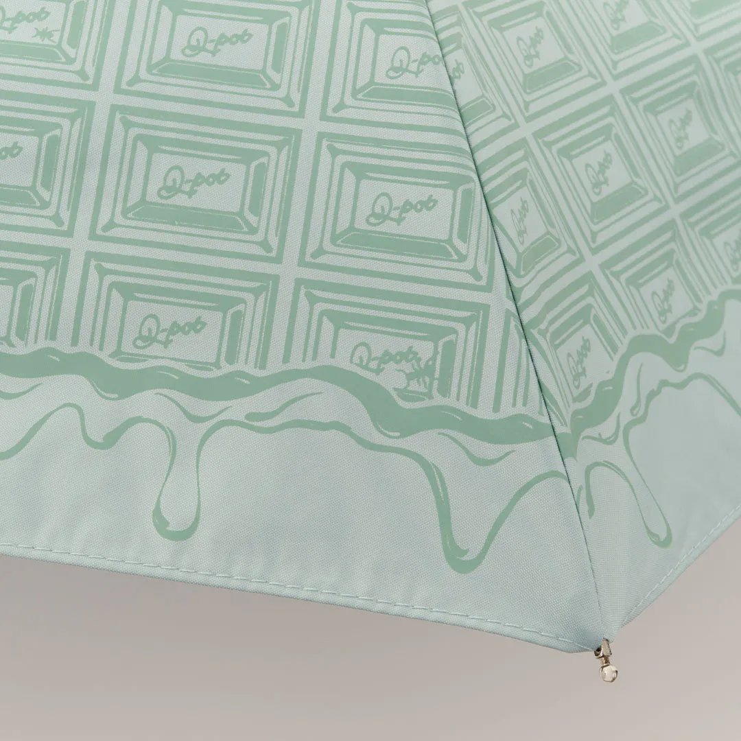 Melty Mint Chocolate Folding Umbrella【Japan Jewelry】