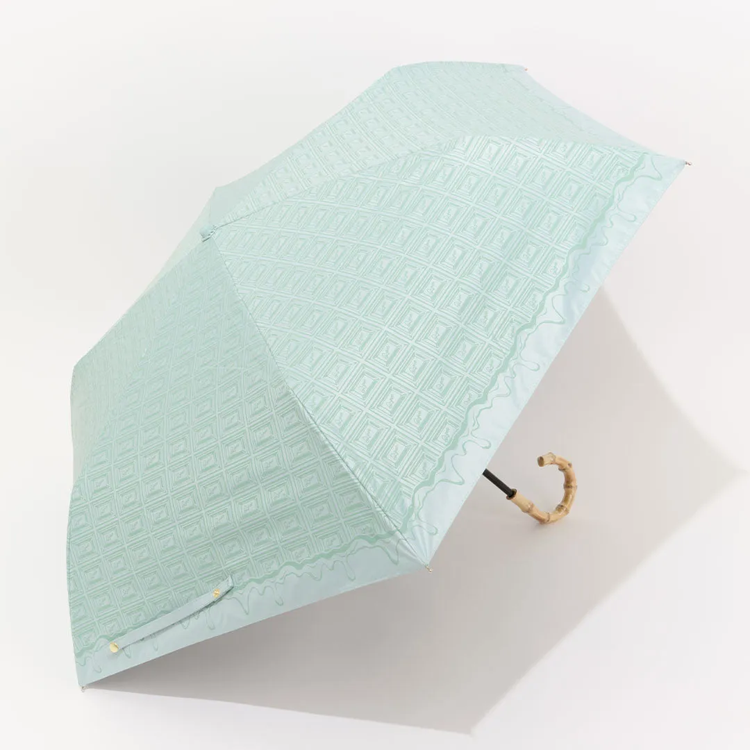 Melty Mint Chocolate Folding Umbrella【Japan Jewelry】