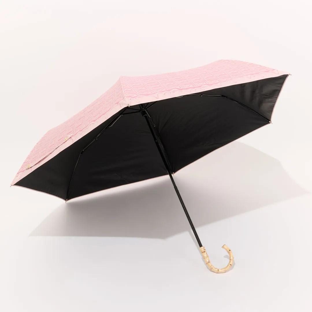 Melty Strawberry Chocolate Folding Umbrella【Japan Jewelry】