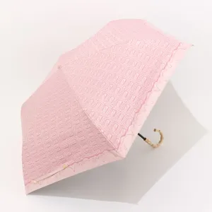 Melty Strawberry Chocolate Folding Umbrella【Japan Jewelry】
