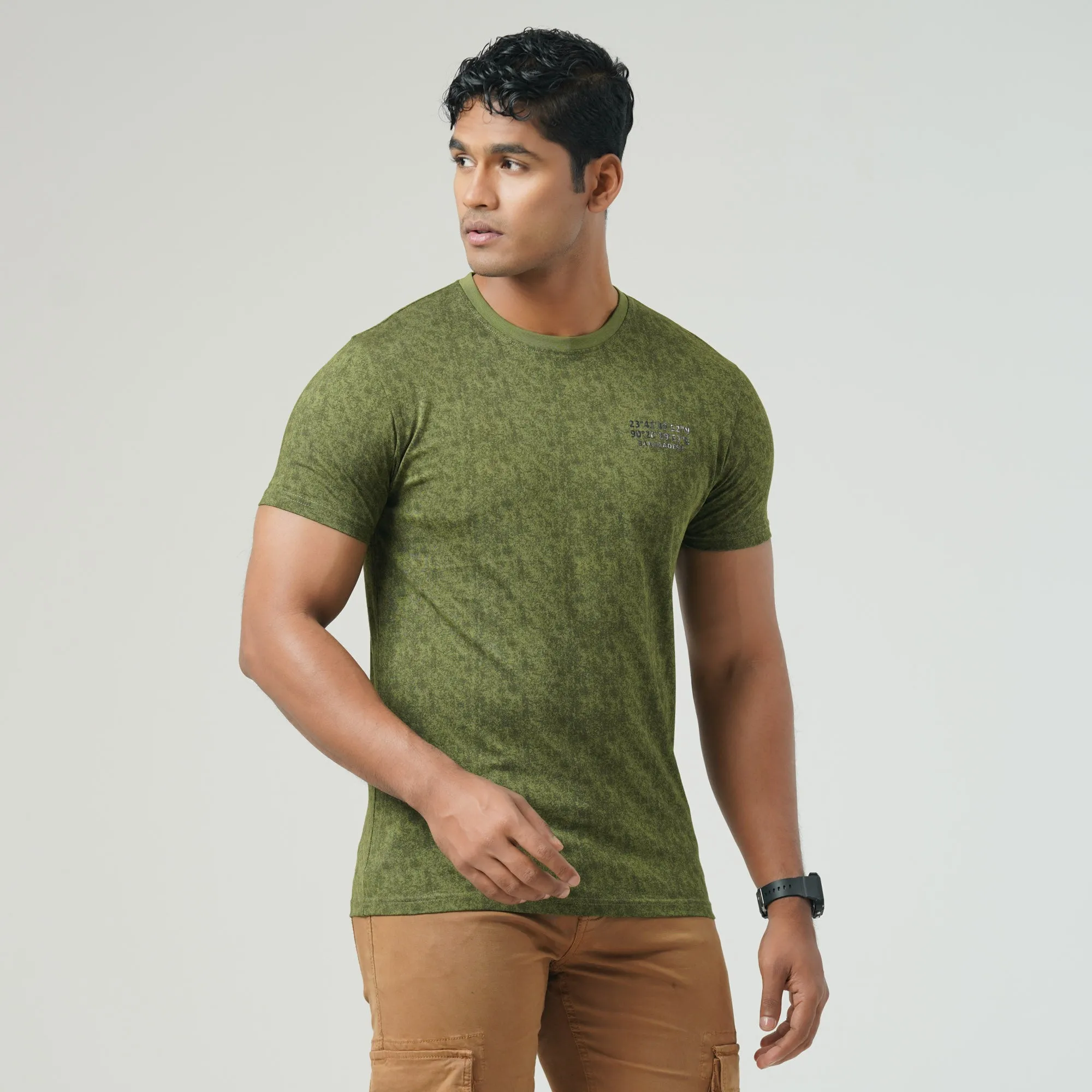 Mens Olive green T-Shirt