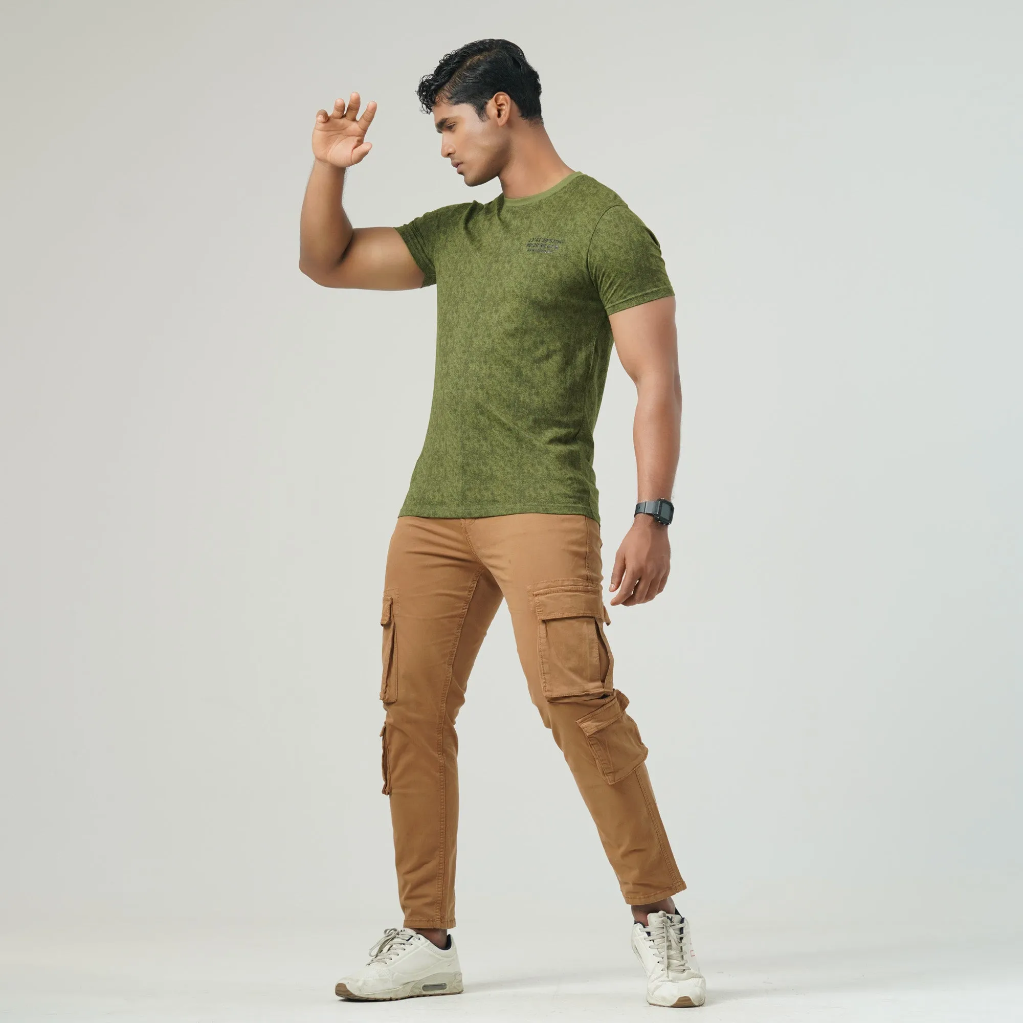 Mens Olive green T-Shirt