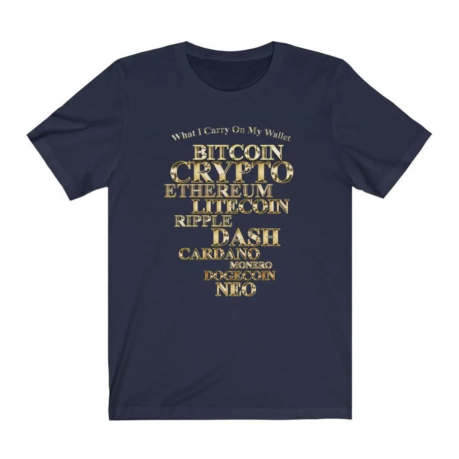 Metallic Gold Cryptocurrency Catalog