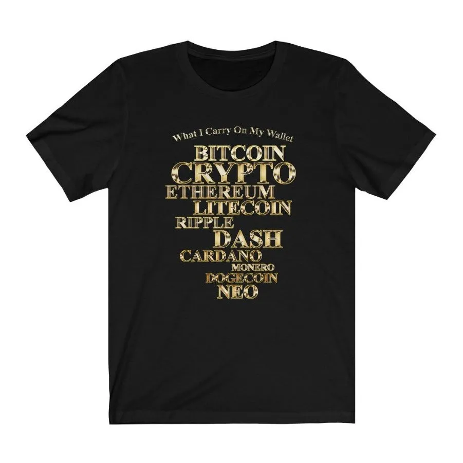Metallic Gold Cryptocurrency Catalog