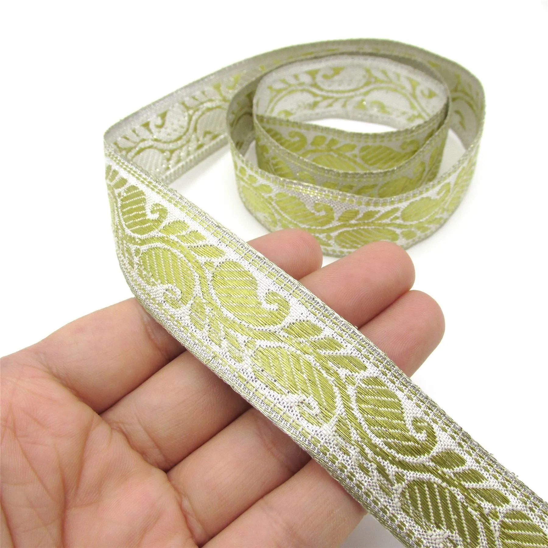 Metallic Leaf Braid 30mm 6860