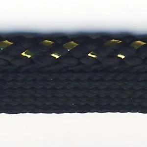 Metallic Piping #3 Gold & Black