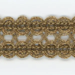 Metallic Trimming Braid #5 Antique Gold