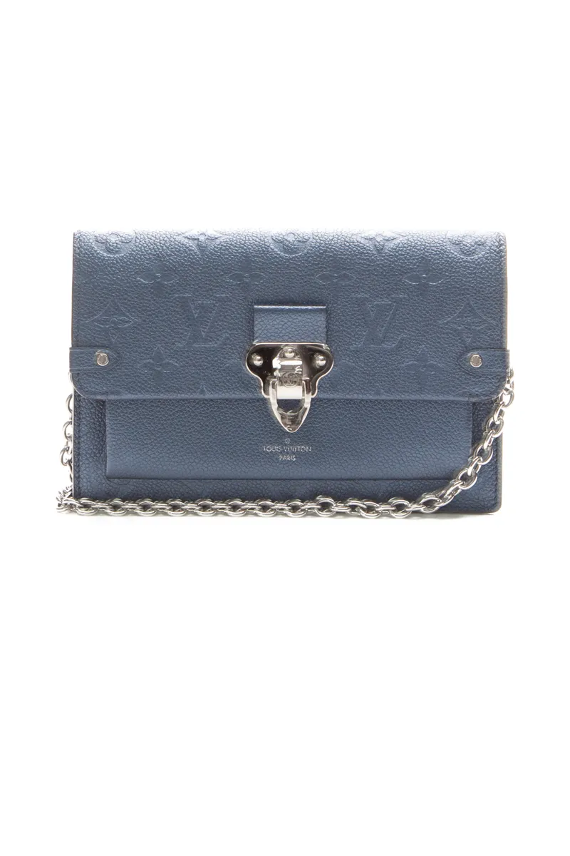 Metallic Vavin Chain Wallet Bag
