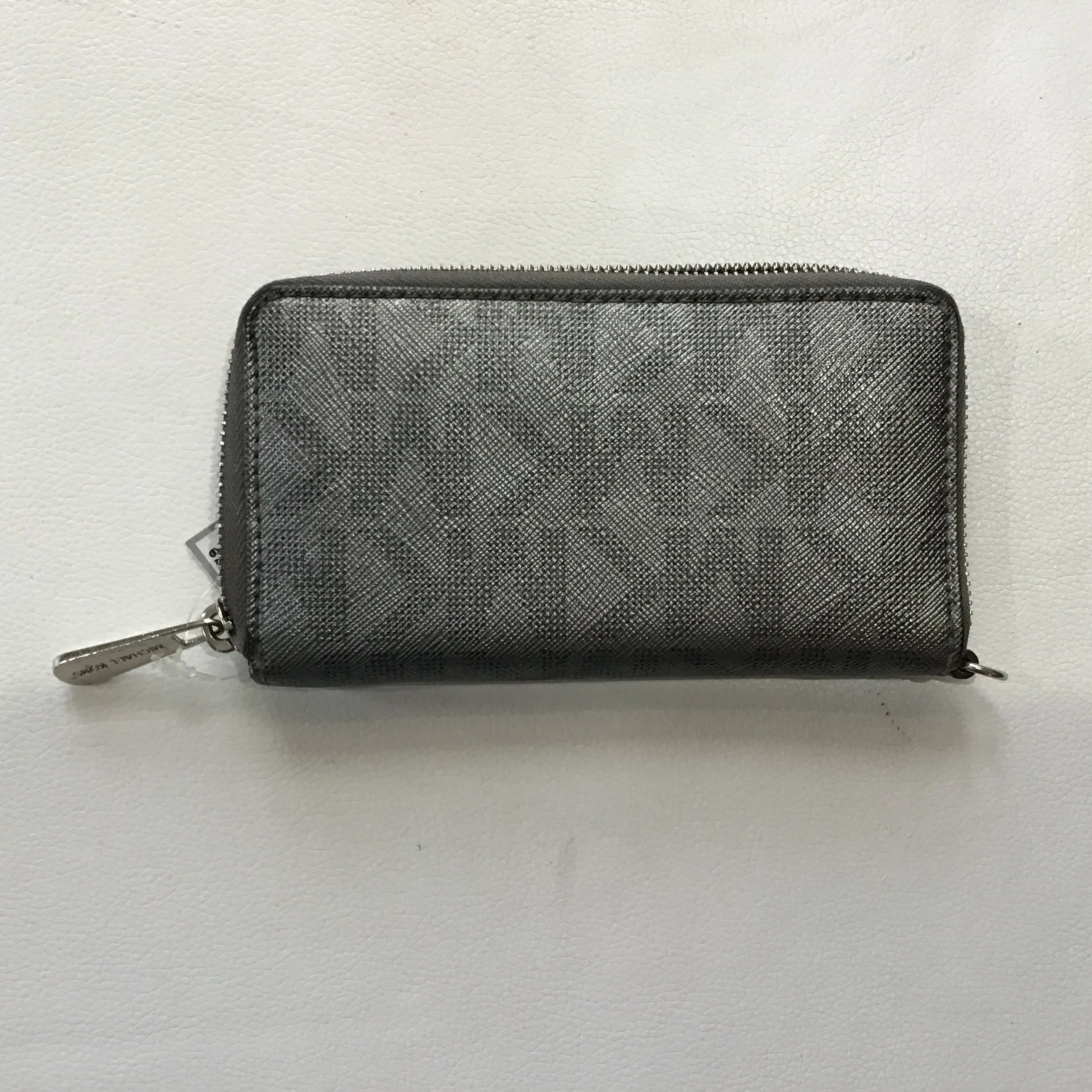 MICHAEL KORS Metallic Silver Wallet