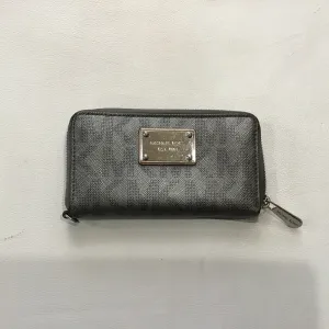 MICHAEL KORS Metallic Silver Wallet