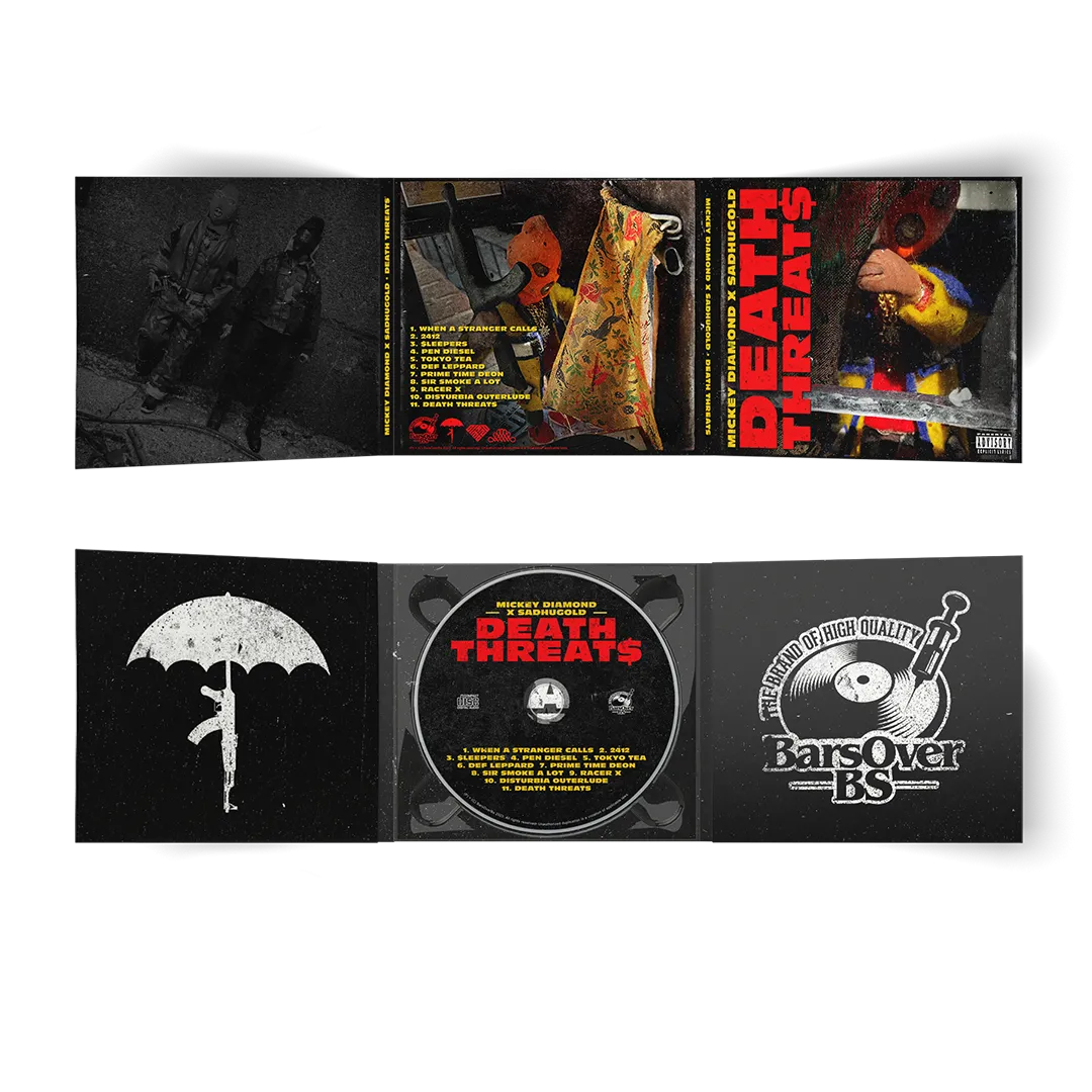 Mickey Diamond - Death Threats (Digipak CD With Obi Strip) (Glass Mastered)(1st 20 Orders Get Free Trading Card)
