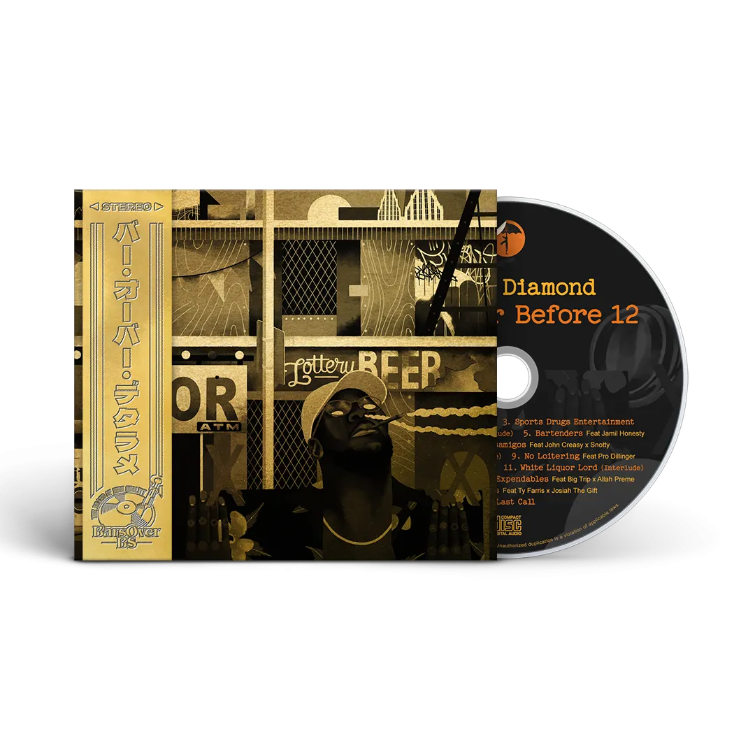 Mickey Diamond - No Liquor Before 12 (2nd Edition) (Gold Digipak CD With Obi Strip) (ONE PER PERSON/HOUSEHOLD)