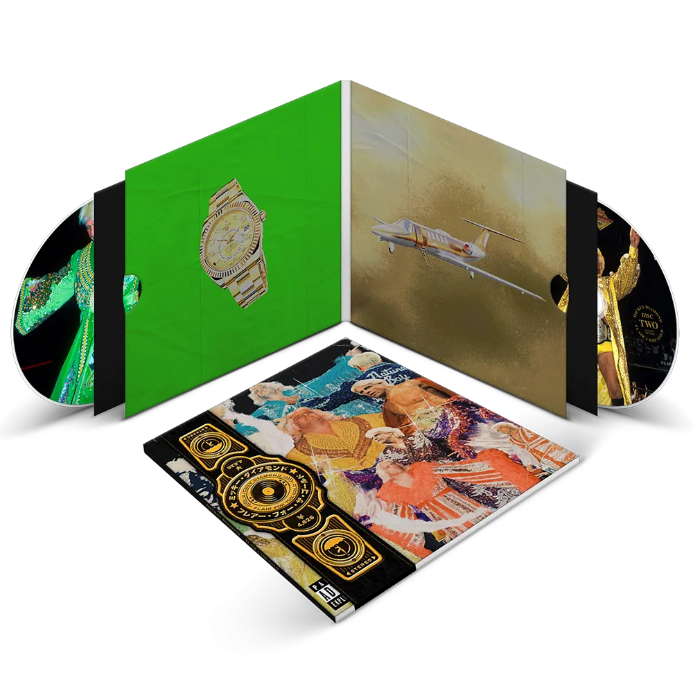 Mickey Diamond "Flair For The Gold" Double Disc With Instrumentals & Obi Strip