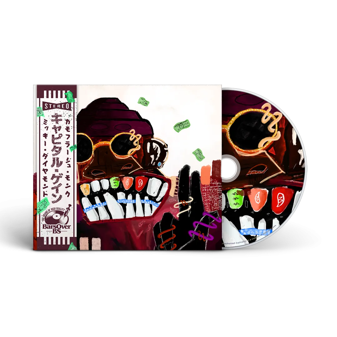 Mickey Diamond x Camoflauge Monk - Capital Gains (Digipak CD With Obi Strip) (Glass Mastered CD)