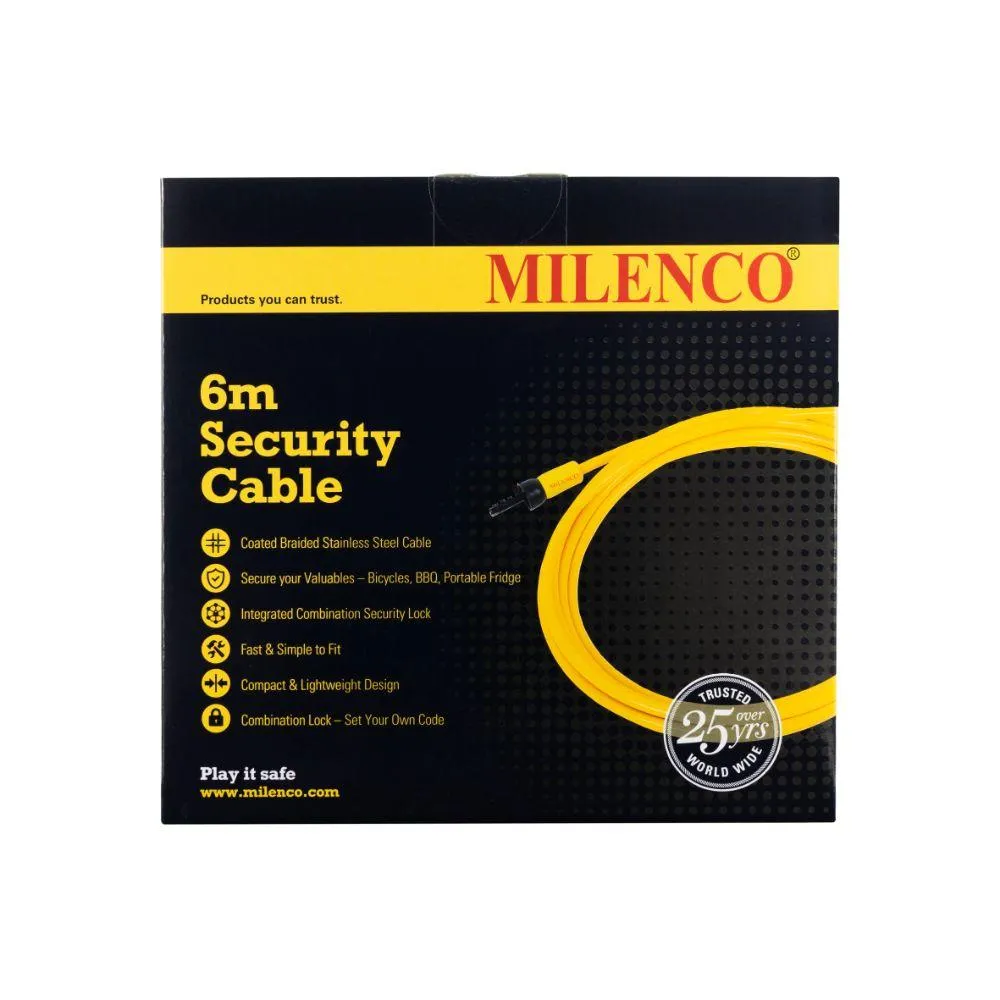 Milenco - 6m Security Cable - MIL5951