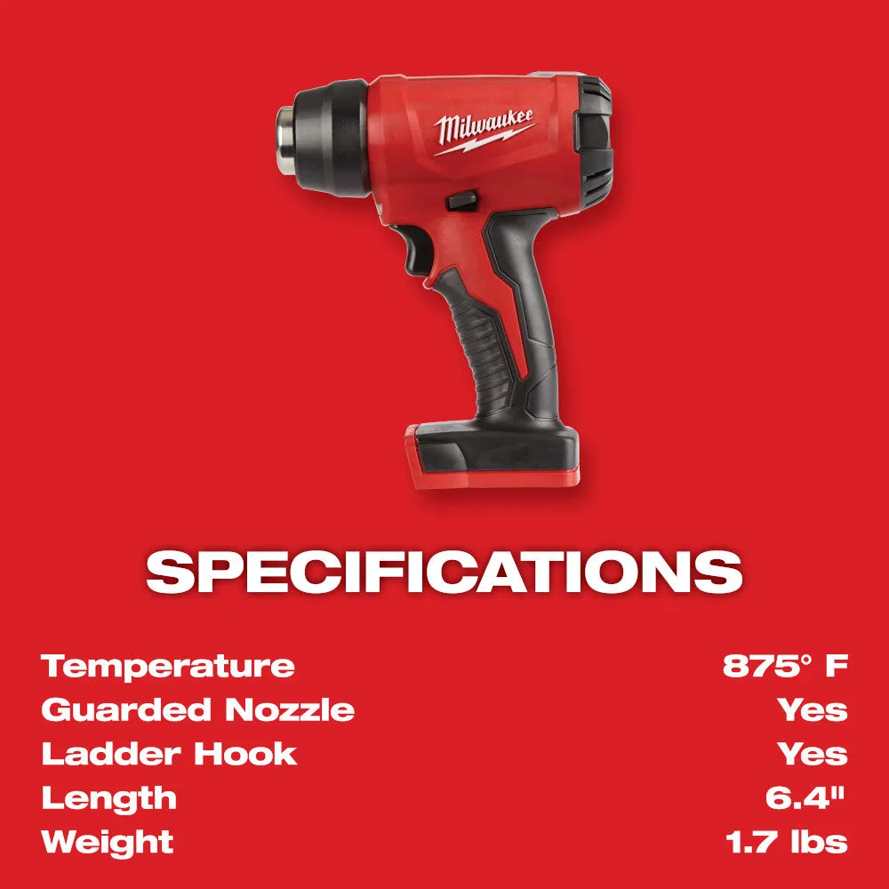 Milwaukee 2688-20 M18 Compact Heat Gun (Tool Only)