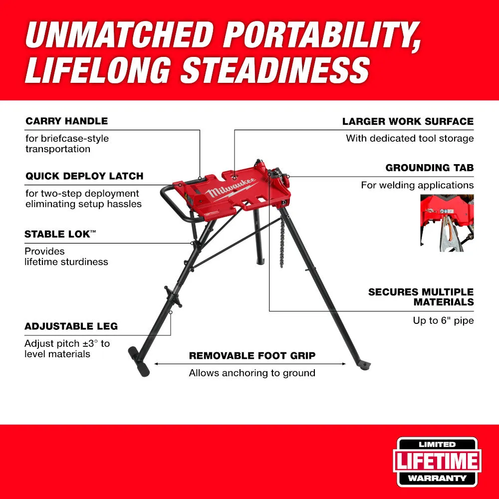 Milwaukee 48-22-8690 6” Leveling Tripod Chain Vise