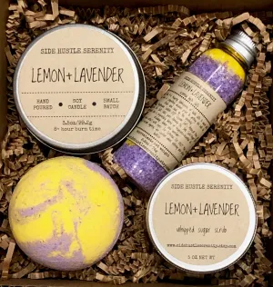 Mini Spa Gift Set | Lemon   Lavender