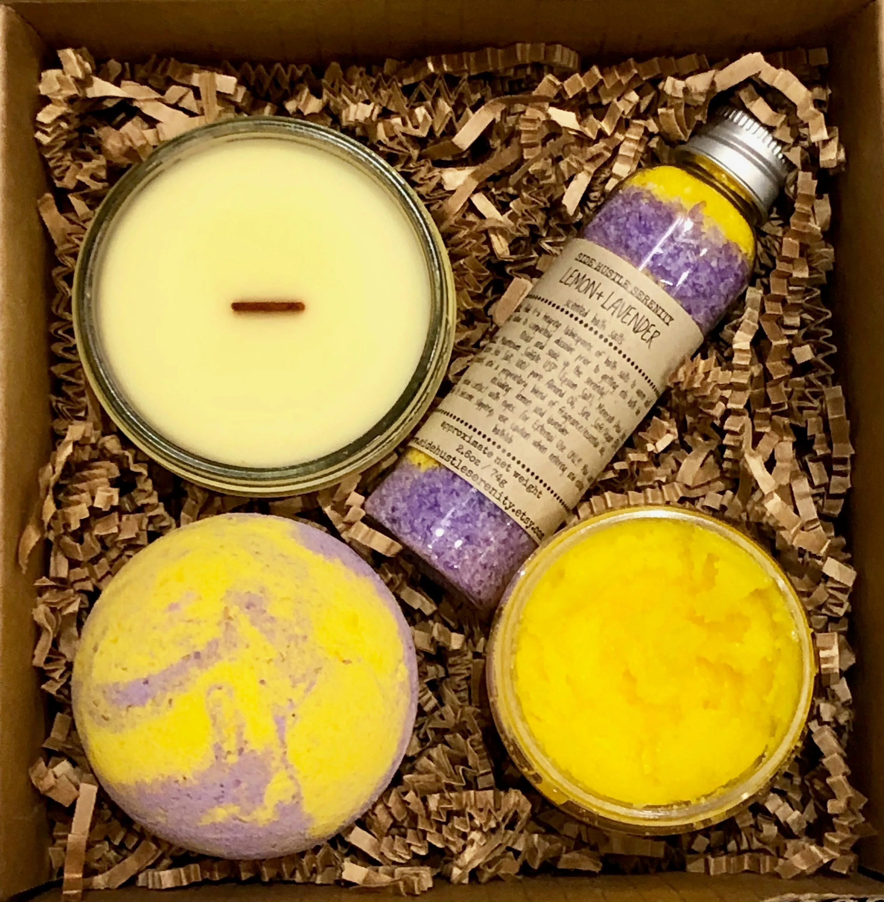Mini Spa Gift Set | Lemon   Lavender