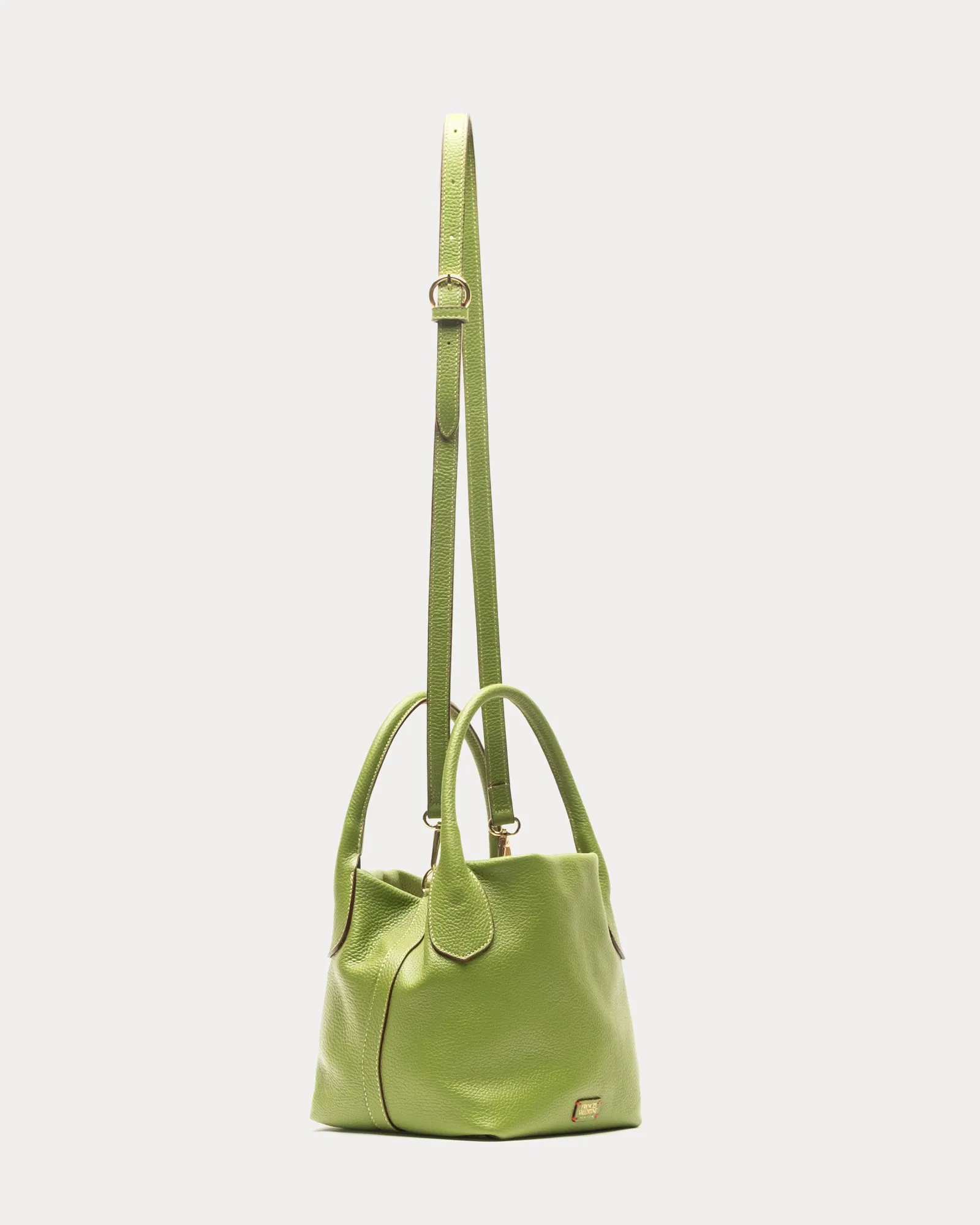 Mini Sweet Pea - Tumbled Leather Green