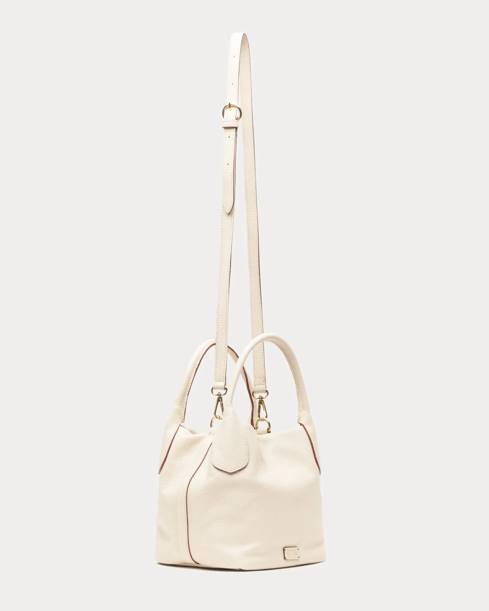 Mini Sweet Pea - Tumbled Leather Oyster