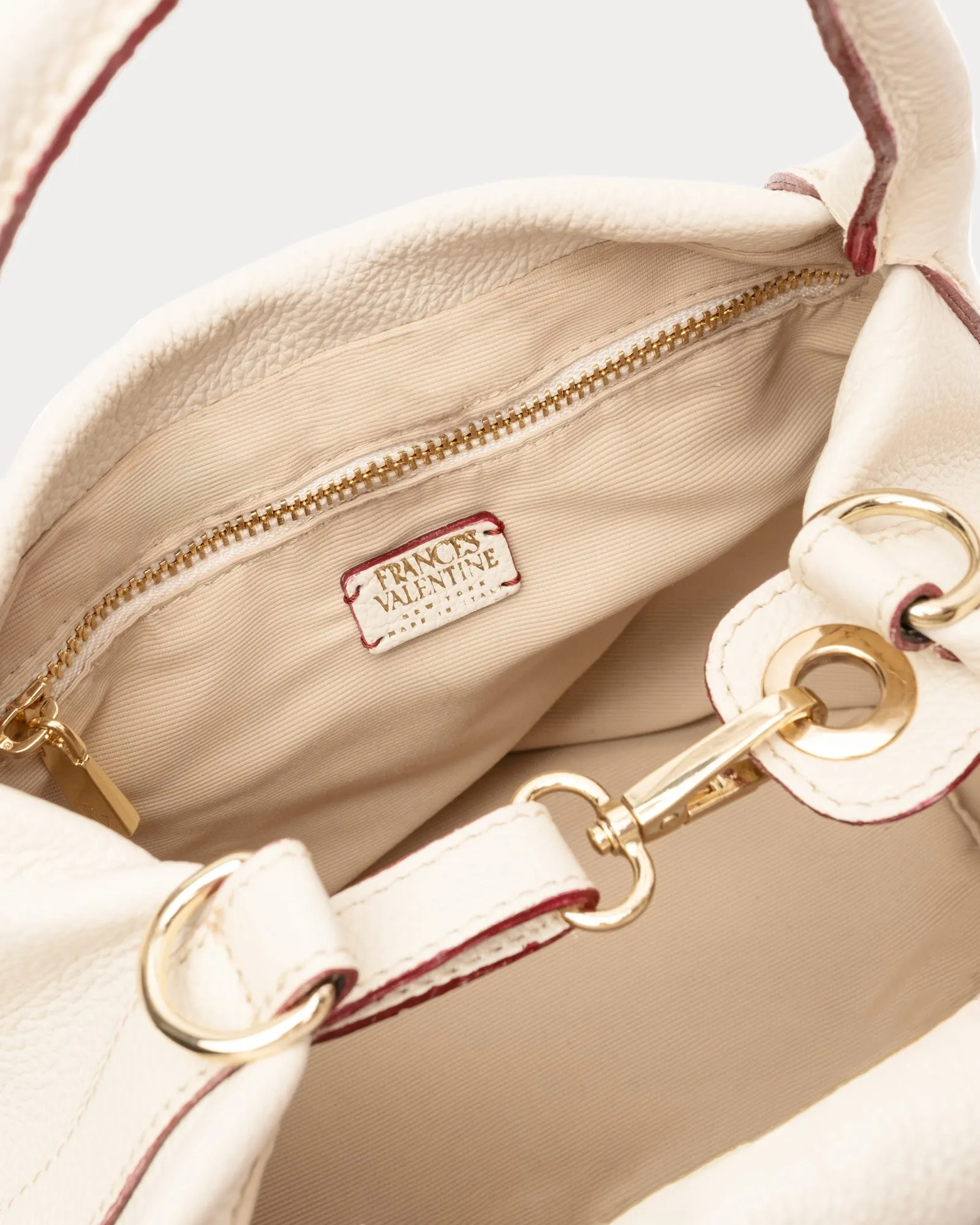 Mini Sweet Pea - Tumbled Leather Oyster