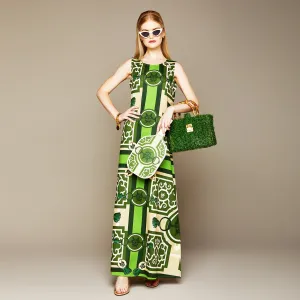 MME. COURT GARDEN DRESS - ENVY
