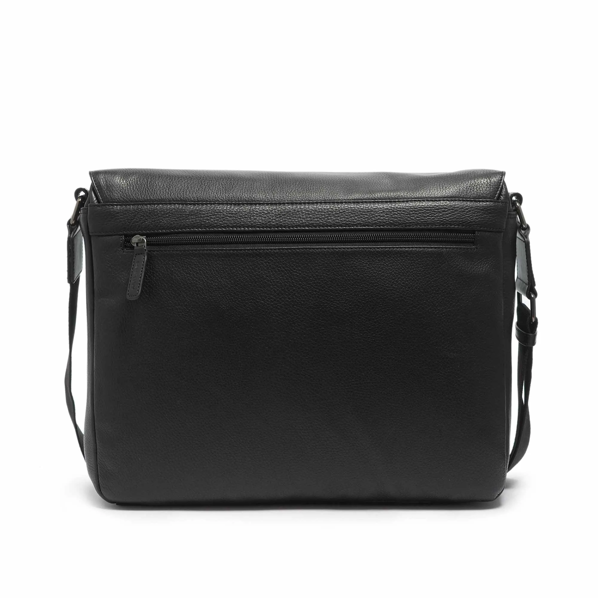 Momodesign tracolla Dollaro in Pelle Nera