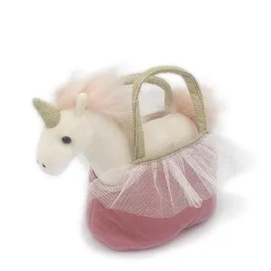 MON AMI - Pretty Unicorn Plush Toy In Purse Ophelia