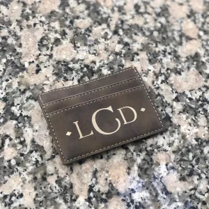 Money Clip - Leatherette w/ Card Holder