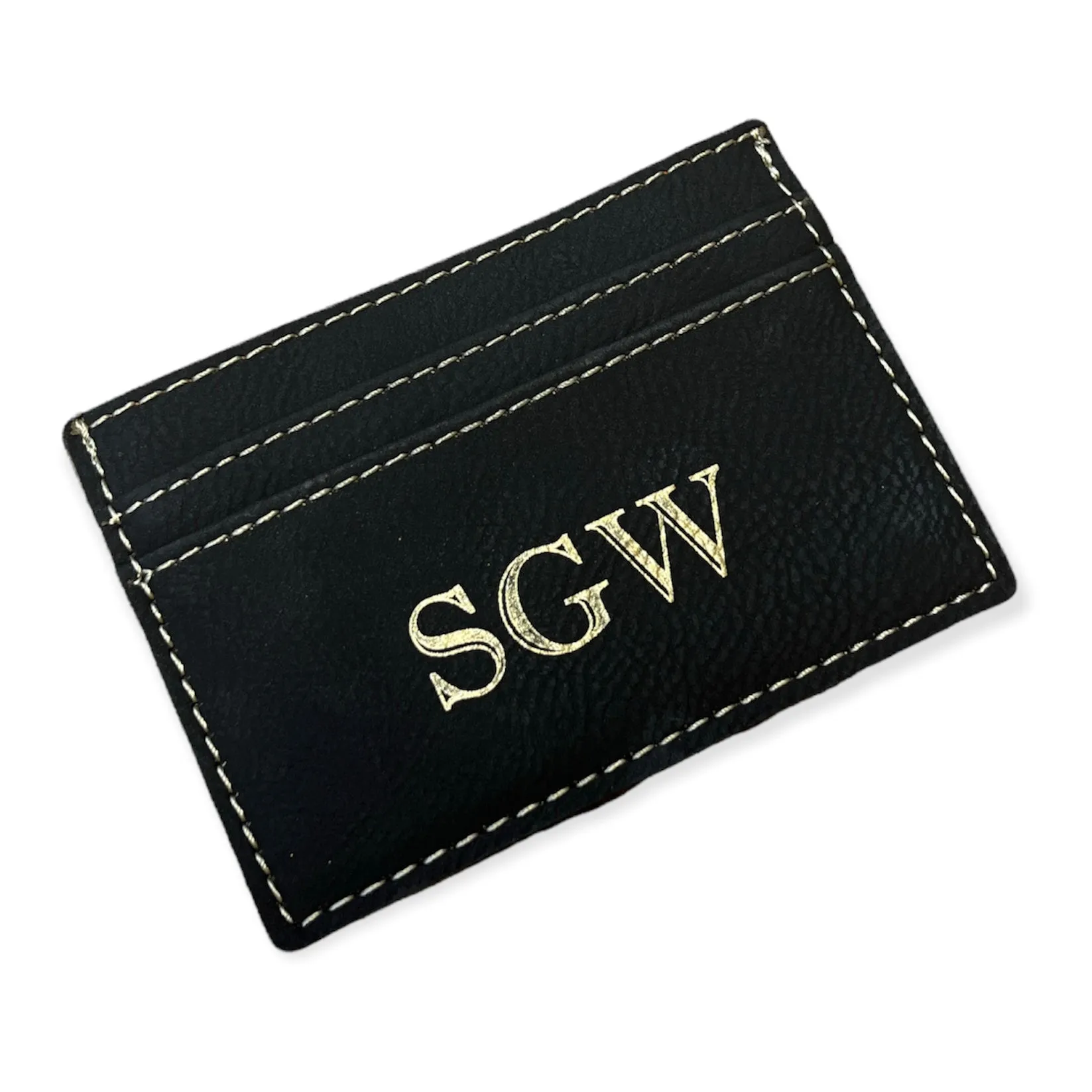 Money Clip - Leatherette w/ Card Holder